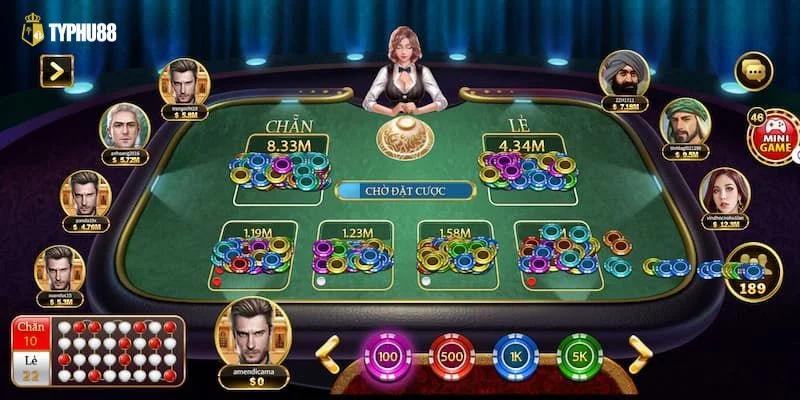 Chi tiết các bước hướng dẫn tân thủ tham gia game xóc đĩa tại TYPHU88.